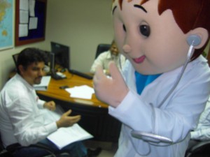 Dr. Cool Visits ABC International