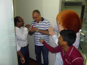 Dr. Cool Visits ABC International