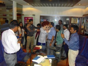 Dr. Cool Visits ABC International