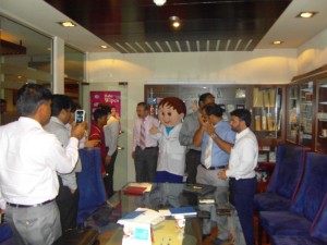 Dr. Cool Visits ABC International