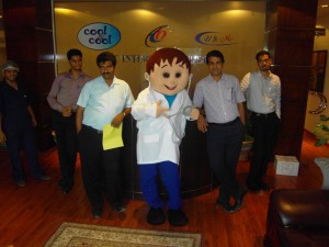 Dr. Cool Visits ABC International