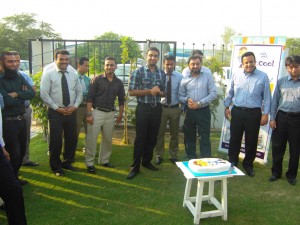 Dr. Cool Visits ABC International